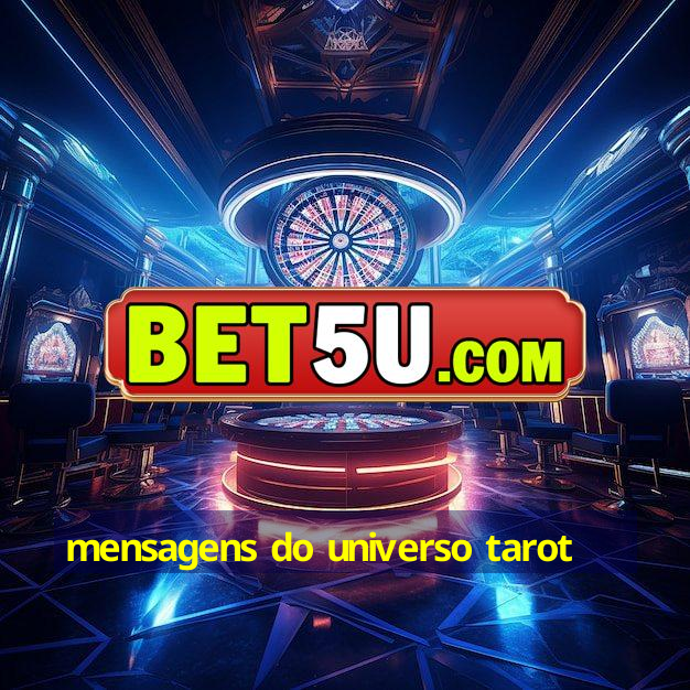 mensagens do universo tarot